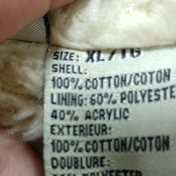 Denim jacket with faux shearling lining - Picture 7 of 7